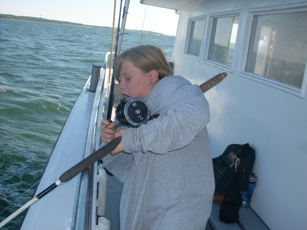 Plum Island Gut Fishing 2010 near Orient