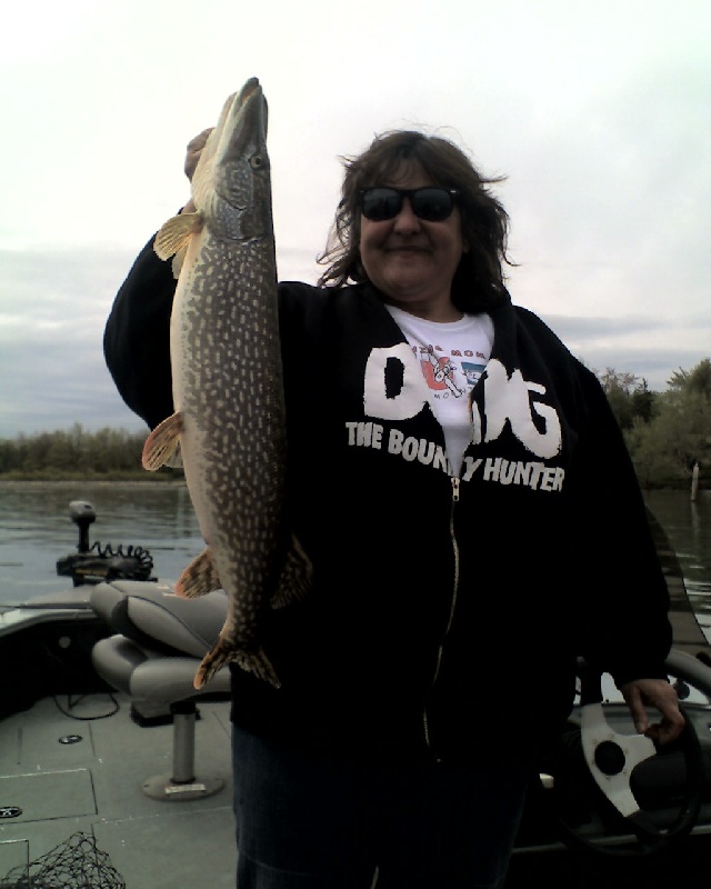 1st pike of the season near Village of Lancaster