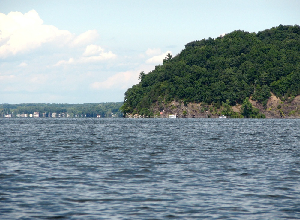 Snake Hill  Saratoga Lake near Corinth