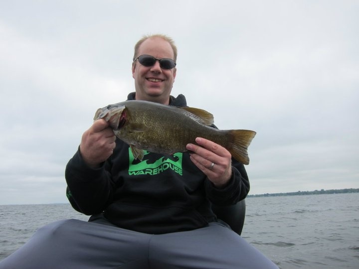 Champlain smallie near Plattsburgh West