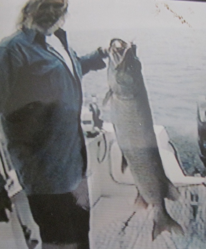 49 LB Musky near Angola on the Lake