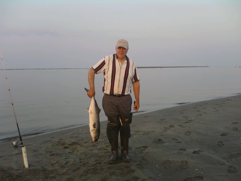 Fishing Stripers and Blues near Old Field