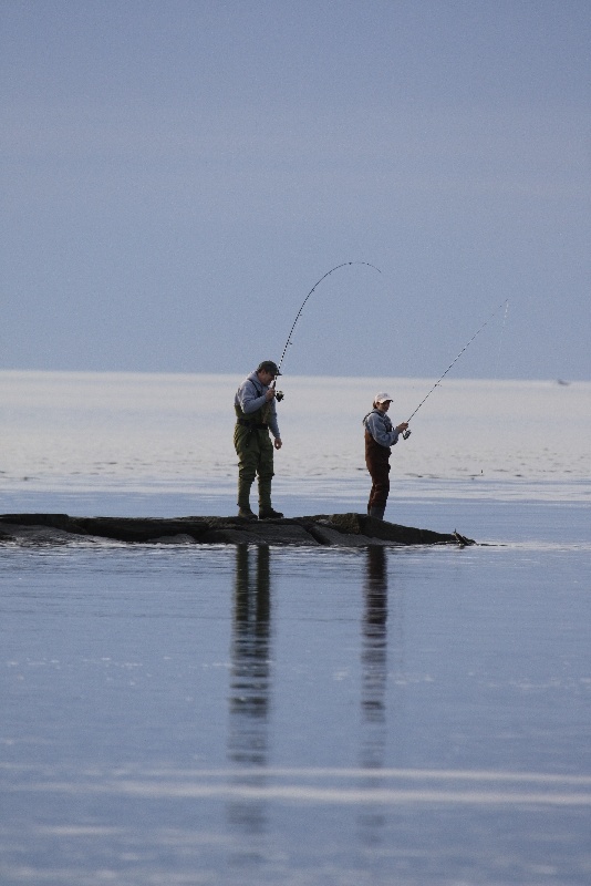 My Wife and I at Pennfield Reef